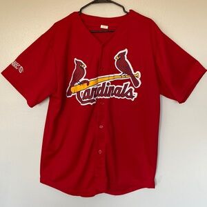 St.Louis Cardinals Jersey SZ XL Red